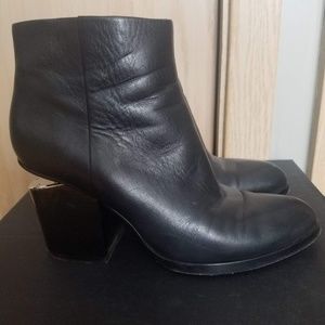 Alexander Wang Gabi Boots Silver size 38